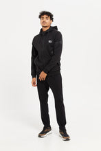 Load image into Gallery viewer, سويتشيرت مزين باللون الأسود للرجال