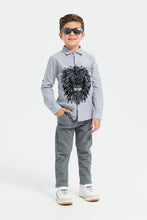 Load image into Gallery viewer, بنطلون تشينو رمادي: رمادي متوسط: 2
