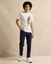 Load image into Gallery viewer, بنطلون أزرق داكن سادة بخمسة جيوب للأولاد الكبار
