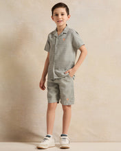 Load image into Gallery viewer, طقم جاكار رمادي كاجوال للأولاد (قطعتان)
