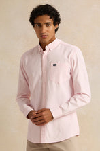 Load image into Gallery viewer, قميص رجالي كاجوال سادة باللون الوردي
