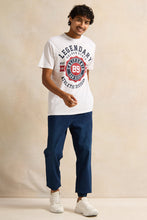 Load image into Gallery viewer, بنطال جينز رجالي رياضي بقصّة رياضية باللون الأزرق الداكن
