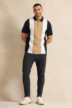 Load image into Gallery viewer, تي شيرت بولو أسود للرجال
