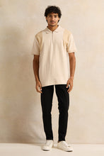 Load image into Gallery viewer, قميص بولو رجالي سادة باللون البيج
