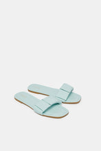 Load image into Gallery viewer, حذاء نسائي من الجلد الطبيعي ذو ملمس النعناع
