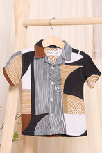 Load image into Gallery viewer, قميص مطبوع متعدد الألوان للأولاد الرضع
