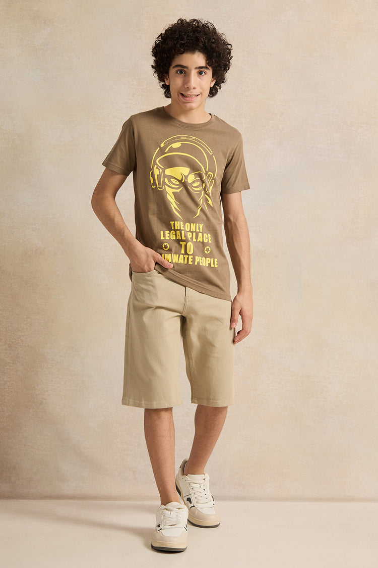 شورت تشينو بيج للأولاد الكبار