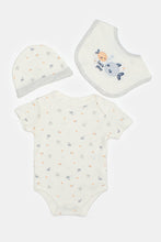 Load image into Gallery viewer, مجموعة هدايا مطبوعة باللونين الرمادي والأبيض (5 قطع)
