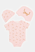 Load image into Gallery viewer, مجموعة هدايا مطبوعة باللون الوردي الفاتح (5 قطع)
