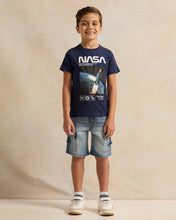 Load image into Gallery viewer, شورت جينز أزرق للأولاد
