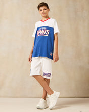 Load image into Gallery viewer, تي شيرت تي شيرت ملكي بمقاس كبير NY GIANTS: ملكي: 8-9 سنوات
