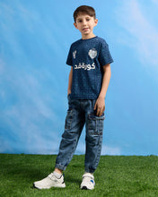 Load image into Gallery viewer, تي شيرت تي شيرت كحلي ميكي AOP S/S: كحلي: 2-3 سنوات
