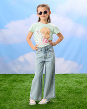 Load image into Gallery viewer, تي شيرت بطبعة زهور خضراء مقاس H/S: أخضر: 2
