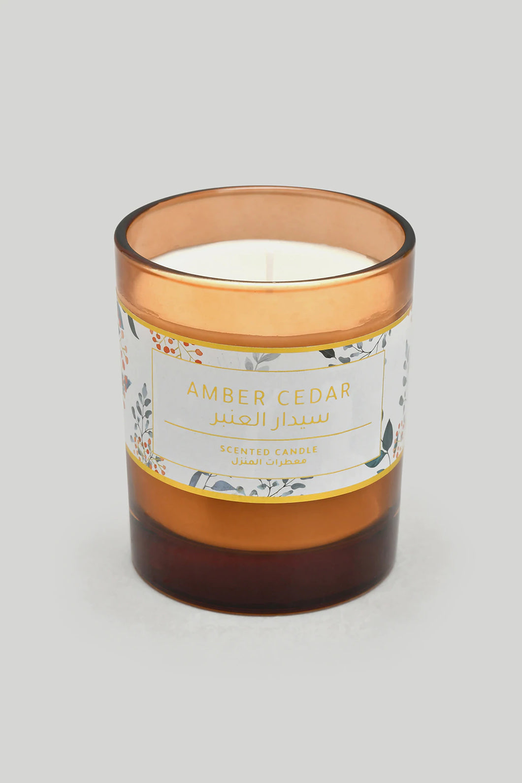 Amber Cedar Candle شمع سيدار العنبر