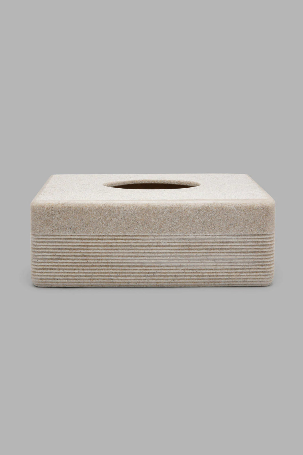 Beige Tissue Box علبة المناديل باللون البيج