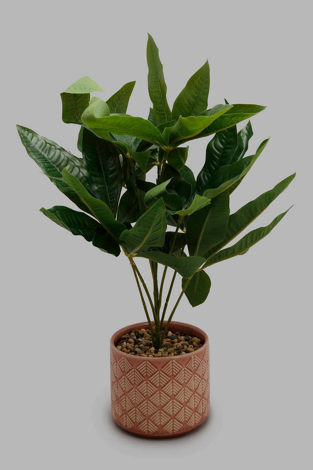 Artificial Plant in Ceramic Pot نبات اصطناعي بي وعاء سيراميك