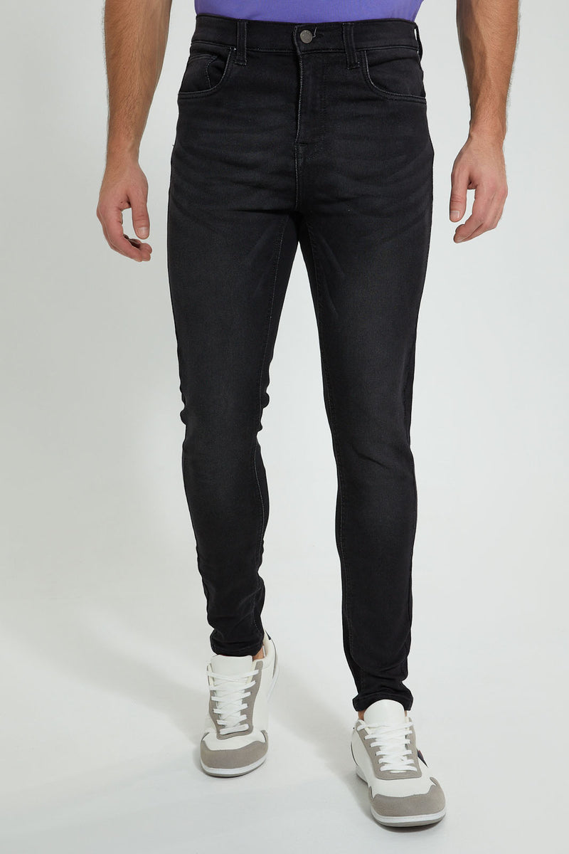 Charcoal Slim Fit Jean جينز سليم فت باللون الرمادي الداكن