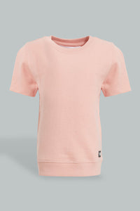 Pink T-Shirt تيشيرت باللون الوردي