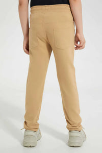 Beige Chino Trouser بنطلون تشينو باللون البيج