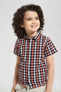 Multicolour Checkered Shirt قميص كاروهات متعدد الألوان