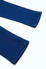 Load image into Gallery viewer, بنطلون جينز باللون الأزرق للأولاد الرضع
